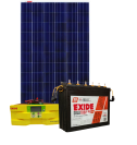 Exide Solar Combo Inverter 1100 + 6LMS150L Battery + 160 Watts Panel